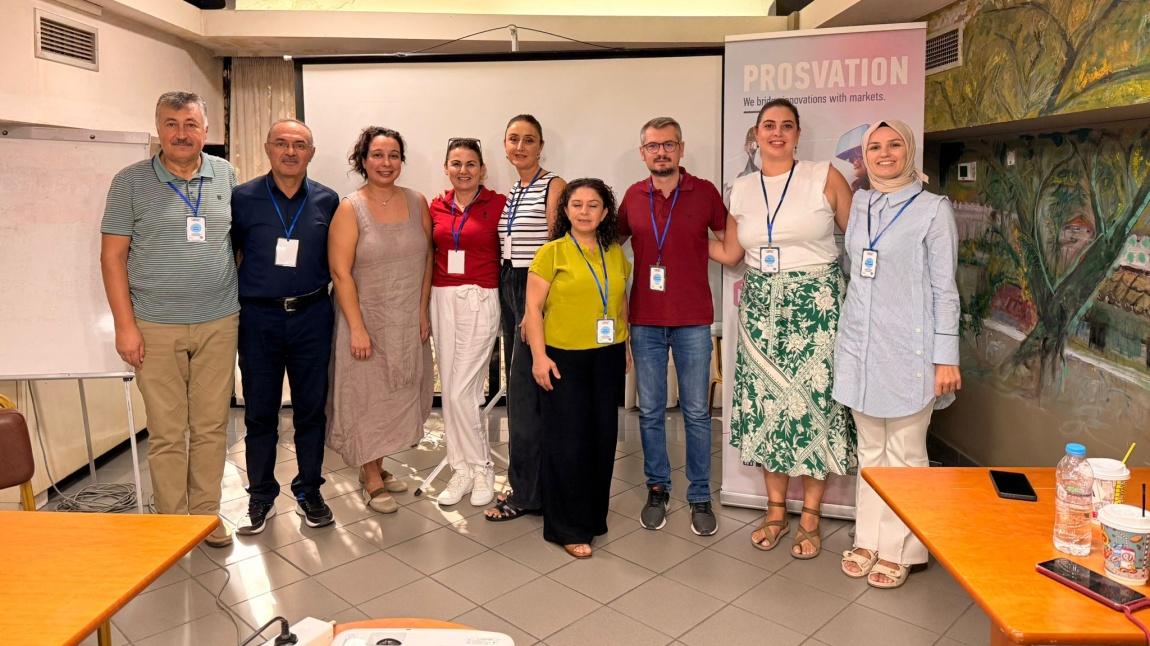 Öğretmenlerimiz Erasmus Projemiz için Yunanistan'da